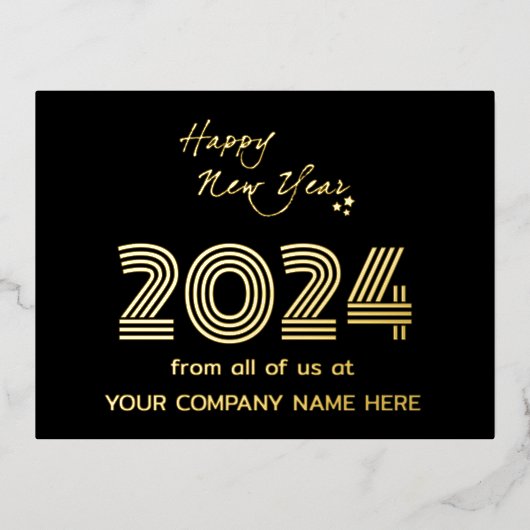 Modern Business Queer Code Bedrijf Folie Feestdagen Briefkaart (Voorkant)