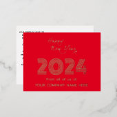 Modern Business Queer Code-Red Feestdagen (Voorkant / Achterkant)