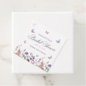 Modern Butterflies Vrijgezellenfeest dank u Bedankjes Labels (In situ)