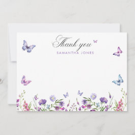 Modern Butterflies Vrijgezellenfeest Welkomstbord Bedankkaart