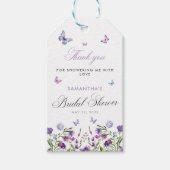 Modern Butterflies Vrijgezellenfeest Welkomstbord Cadeaulabel (Voorkant)