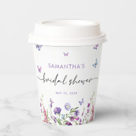 Modern Butterflies Vrijgezellenfeest Welkomstbord Papieren Bekers