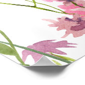 Modern Butterflies Vrijgezellenfeest Welkomstbord Poster (Hoek)