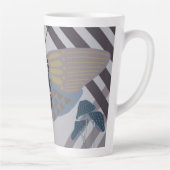 Modern Butterfly Latte Mok (Rechts)