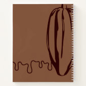 Modern Cacao Pod Chocolatier Chocolade Recept Notitieboek (Achterkant)