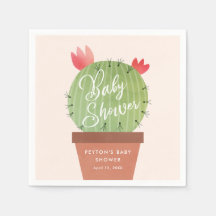 Modern Cactus Baby shower