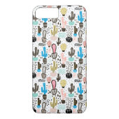 Modern Cactus Geometric Pattern Case-Mate iPhone Case (Achterkant)