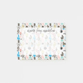 Modern Cactus Geometric Pattern Post-it® Notes (Voorkant)