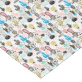 Modern Cactus Geometric Pattern Tafelkleed (Gekanteld)