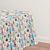 Modern Cactus Geometric Pattern Tafelkleed (Voorbeeld)