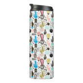 Modern Cactus Geometric Pattern Thermosbeker (Geroteerd rechts)