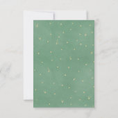 Modern Cactus Rehearsal Dinner Invitation Kaart (Achterkant)