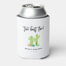 Modern Cactus Taco Bout Love Wedding Fiesta Blikjeskoeler