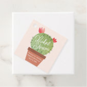 Modern Cactus Vrijgezellenfeest Hartelijk dank Bedankjes Labels (In situ)