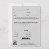 Modern cadeaubon voor elke gelegenheid (Achterkant)