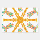 Modern cadeaupapier plat vel set van 3 (Voorkant 3)