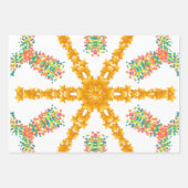 Modern cadeaupapier plat vel set van 3 (Voorkant 2)