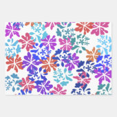 Modern cadeaupapier plat vel set van 3 (Voorkant 2)