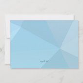 Modern Caduceus Afstuderen Invitation Kaart (Achterkant)