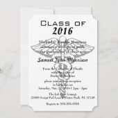 Modern Caduceus Medical School Afstuderen Uitnodig Kaart (Voorkant)