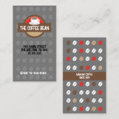 Modern Cafe Visitekaartje Koffee (Voorkant / Achterkant)