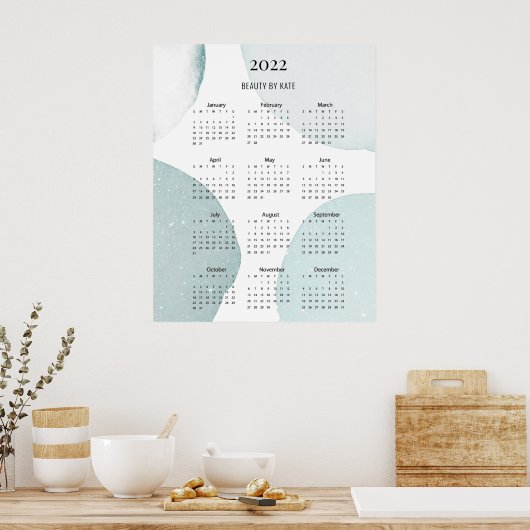 Modern, Calender 2022 Poster (Keuken)