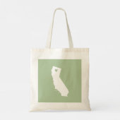 Modern California Map Personalized Family Reunion Tote Bag (Achterkant)