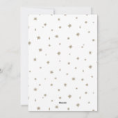 Modern Calligraphy Merry Christmas Feestdagenkaart (Achterkant)