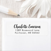 Modern Calligraphy Return Address Label (Insitu)