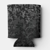 Modern Camo-Black en Dark Gray-camouflage Blikjeskoeler (Achterkant)