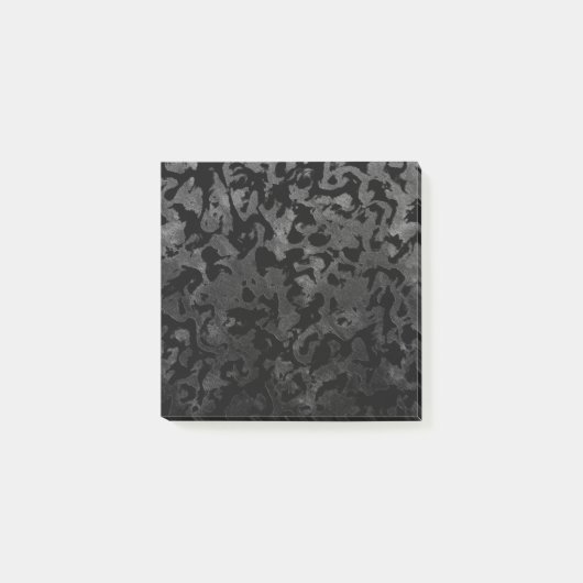 Modern Camo-Black en Dark Gray-camouflage Post-it® Notes (Voorkant)