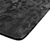 Modern Camo-Black en Dark Gray-camouflage Snijplank (Hoek)