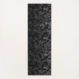 Modern Camo-Black en Dark Gray-camouflage Yogamat