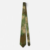 Modern camouflage for father day gift, birthday stropdas (Voorkant)