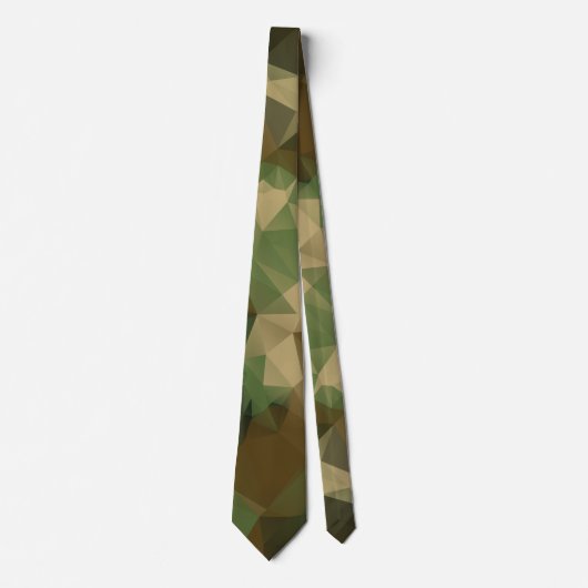 Modern camouflage for father day gift, birthday stropdas (Voorkant)