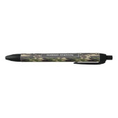 Modern Camouflage Pattern Name Black Zwarte Inkt Pen (Bodem)