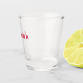 Modern Canada Canadees land Vlag Souvenir Shot Glas (Rechts)
