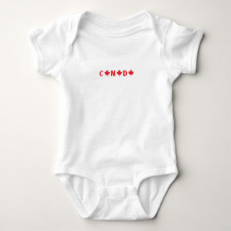 Modern Canadees land Vlag Souvenir Romper