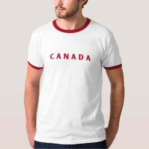 Modern Canadees land Vlag Souvenir T-shirt