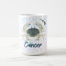 Modern Cancer Crab Zodiac Koffiemok