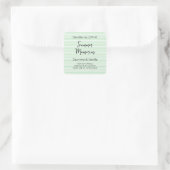 Modern Candle Product Label (Tas)