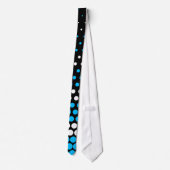 Modern Capri en White Polka Dot Stropdas (Achterkant)
