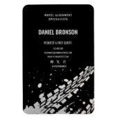 Modern Car Auto Mechanic Repair Service Fridge Magneet (Verticaal)