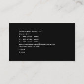 Modern Car Dealer Business Visitekaartje (Achterkant)