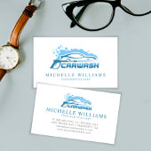 Modern Carwash Service Company Visitekaartje