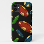 Modern Casino Chips 3D Art Design Case-Mate iPhone Case (Achterkant)