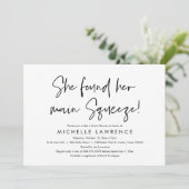 Modern Casual en vun, Vrijgezellenfeest Beach Part Kaart (Staand voorkant)