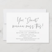 Modern Casual en vun, Vrijgezellenfeest Beach Part Kaart (Voorkant)