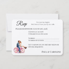 Modern Casual Romantic Couple Watercolor Artistic Save The Date