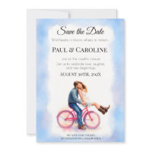 Modern Casual romantisch paar verlovingsfeest